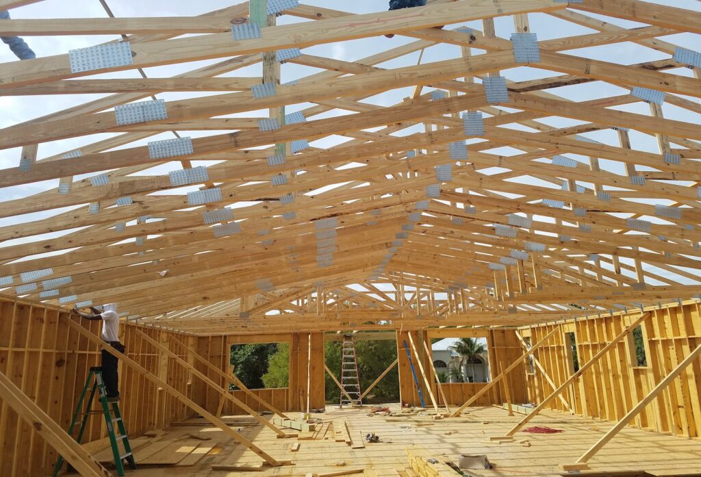 Custom Home Being Built in Cape Coral