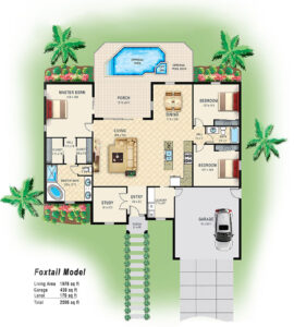 The Foxtail Custom Home Plan New Construction